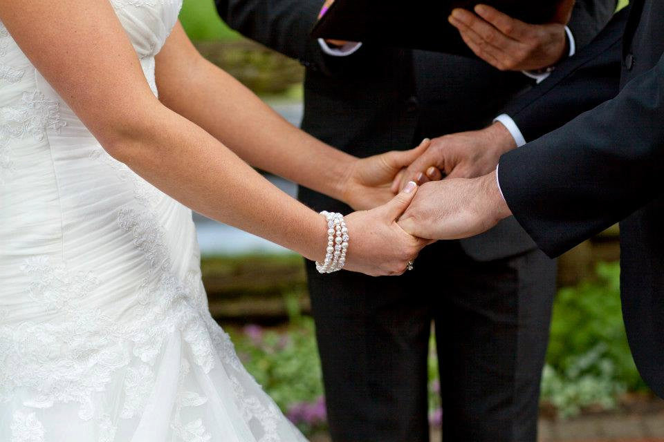 Crystal Pearl Multi Strand Cuff Bracelet - Sarah Walsh Bridal Jewellery - 2