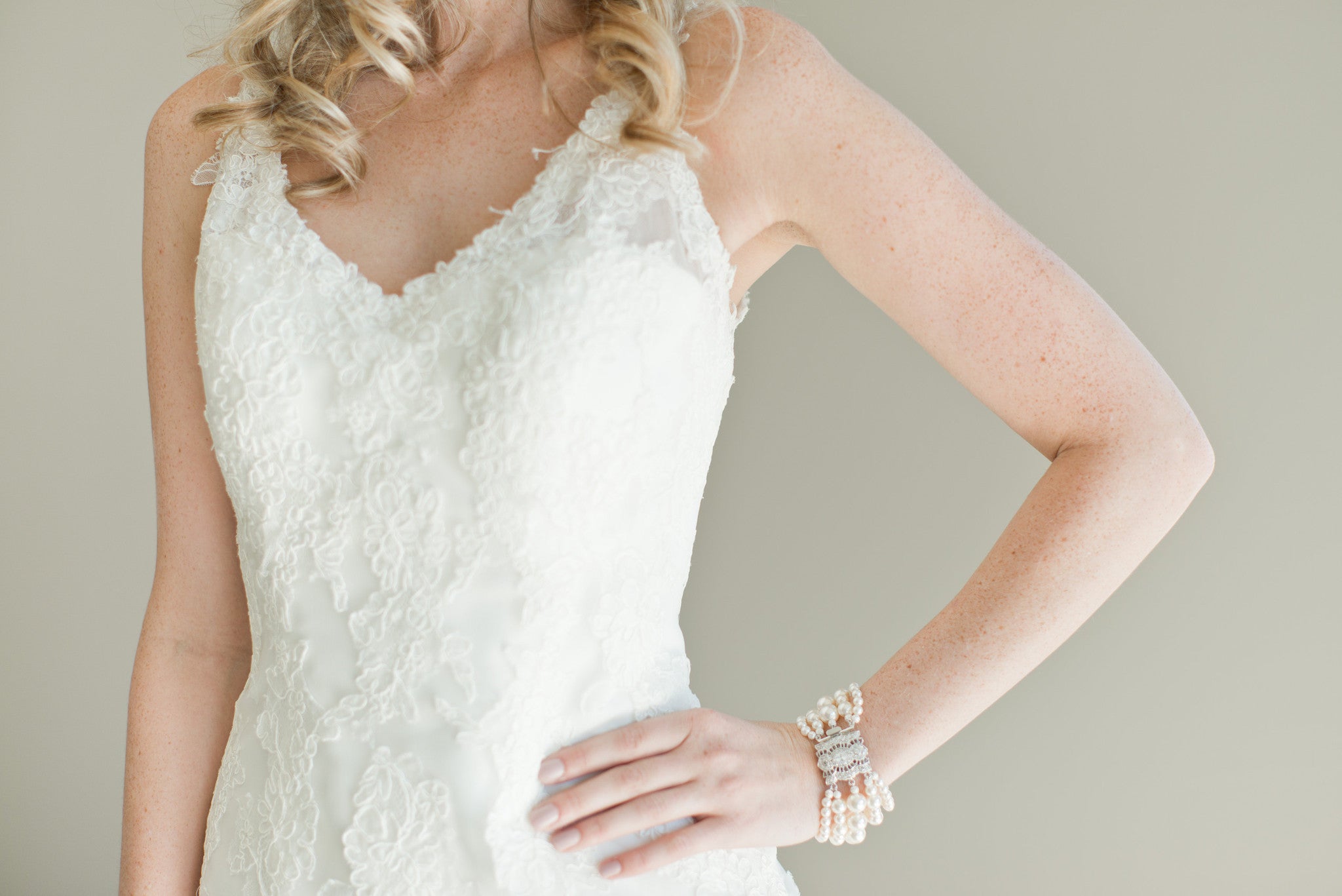 Bridal Cuff Bracelet - Sarah Walsh Bridal Jewellery - 2